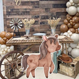 GRAN DECORACIÓN DE GRANJA cumpleaños: Decoración recortable de animales de granja, imprimible de granja para Baby Shower, Fiesta de cumpleaños, descarga digital FARM11