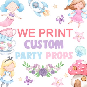 CUSTOM CUTOUTS  party props foamboard, Cutout , big decor, Birthday Baby Shower Party