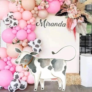 Farm Animal Cutout Decor: Birthday Party Printable (Digital Download)