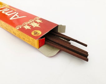 Incense Sticks Rose Scent Hand Rolled Incense 24 Sticks Pack, For Yoga Meditation Air Purification, Yoga Accessories