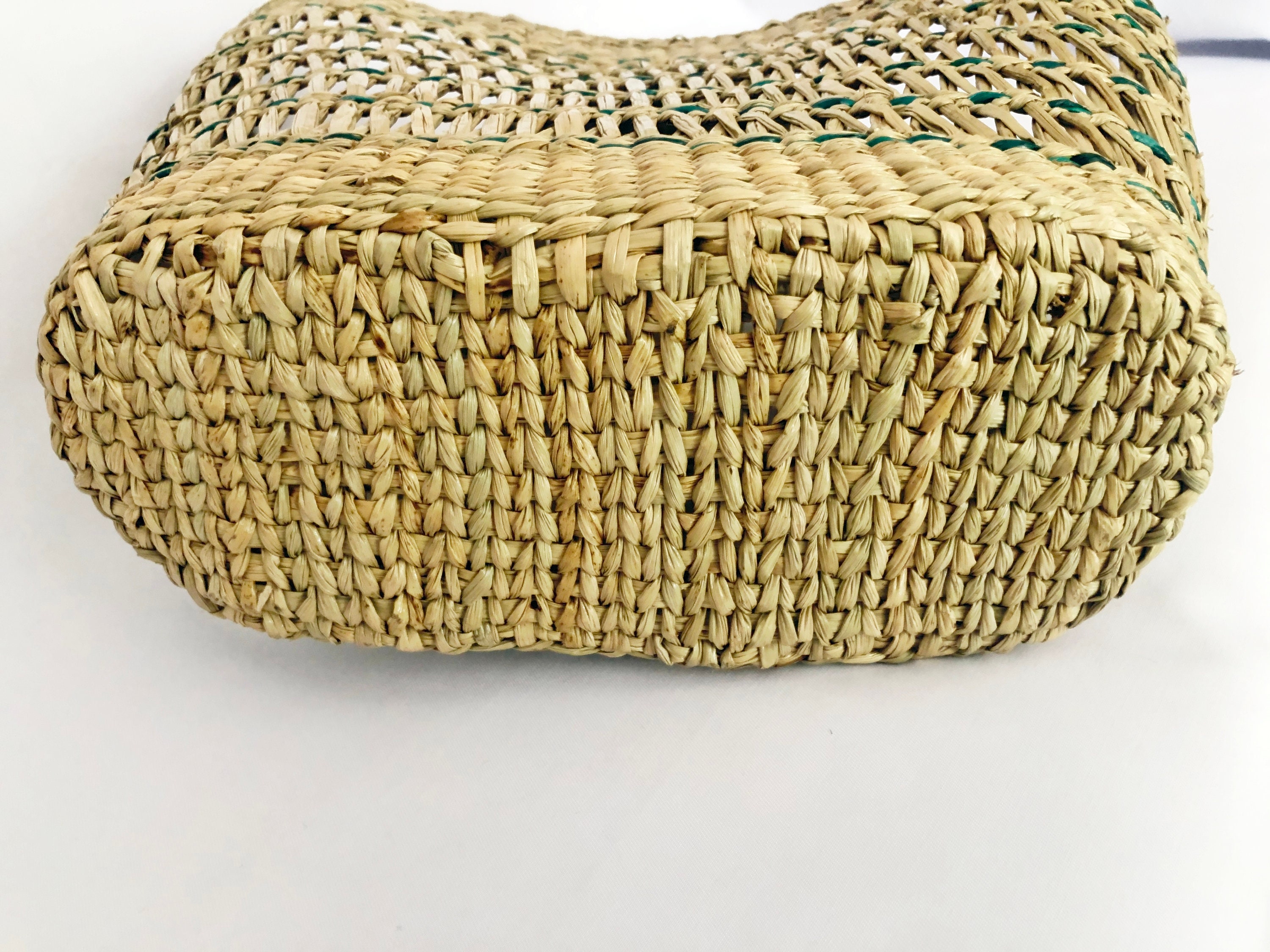 Handmade Woven Big Cane Market Bag Made With Ceylon Natural Etsy UK