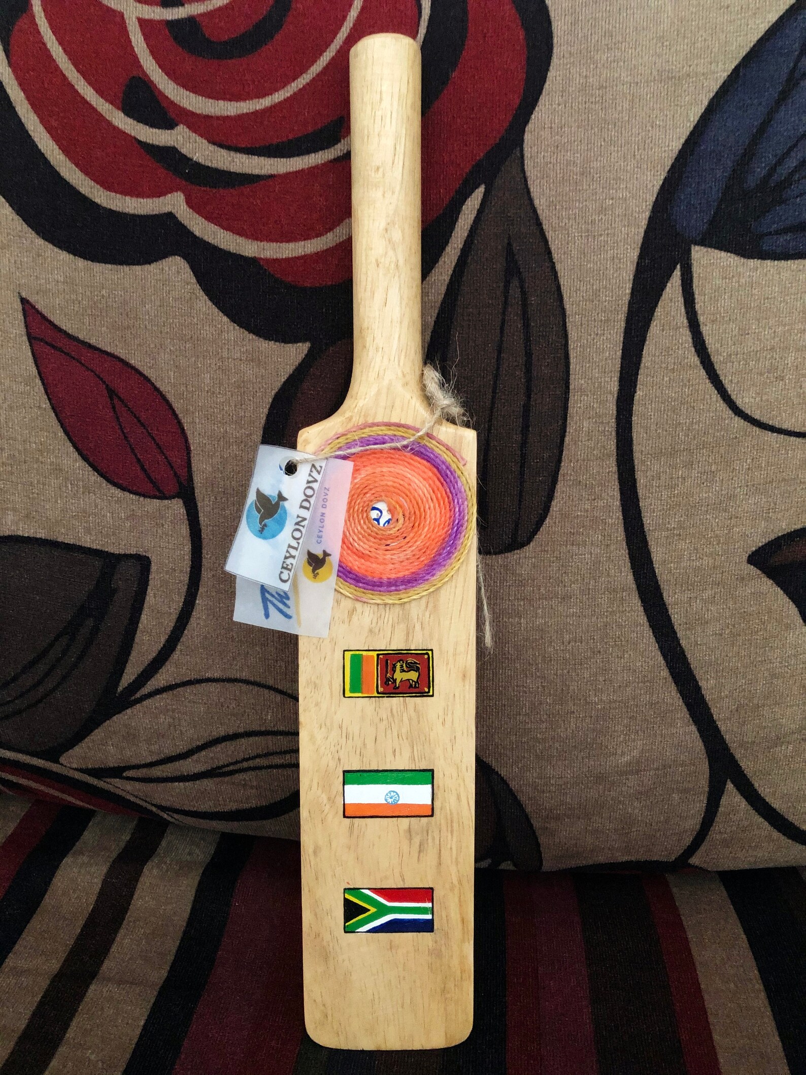 Handmade Wooden Cricket Bat Small Size, Sri Lankan, Indian, South