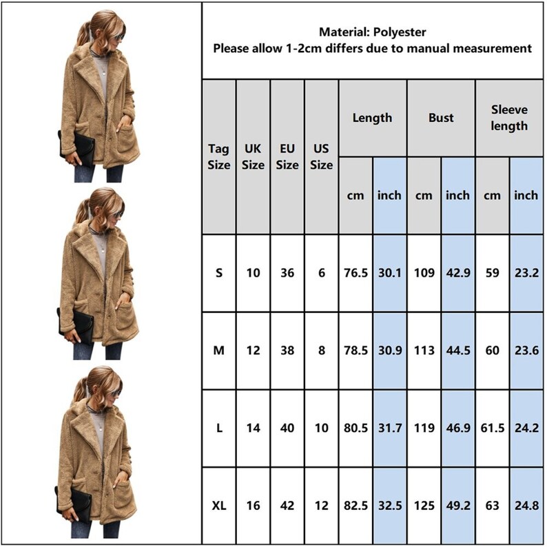 Women Classic Plush Thicken Faux Fur Warm Coat Winter Fashion Outdoor Streetwear Femme Turn-down Collar Solid Pockets Coat D30