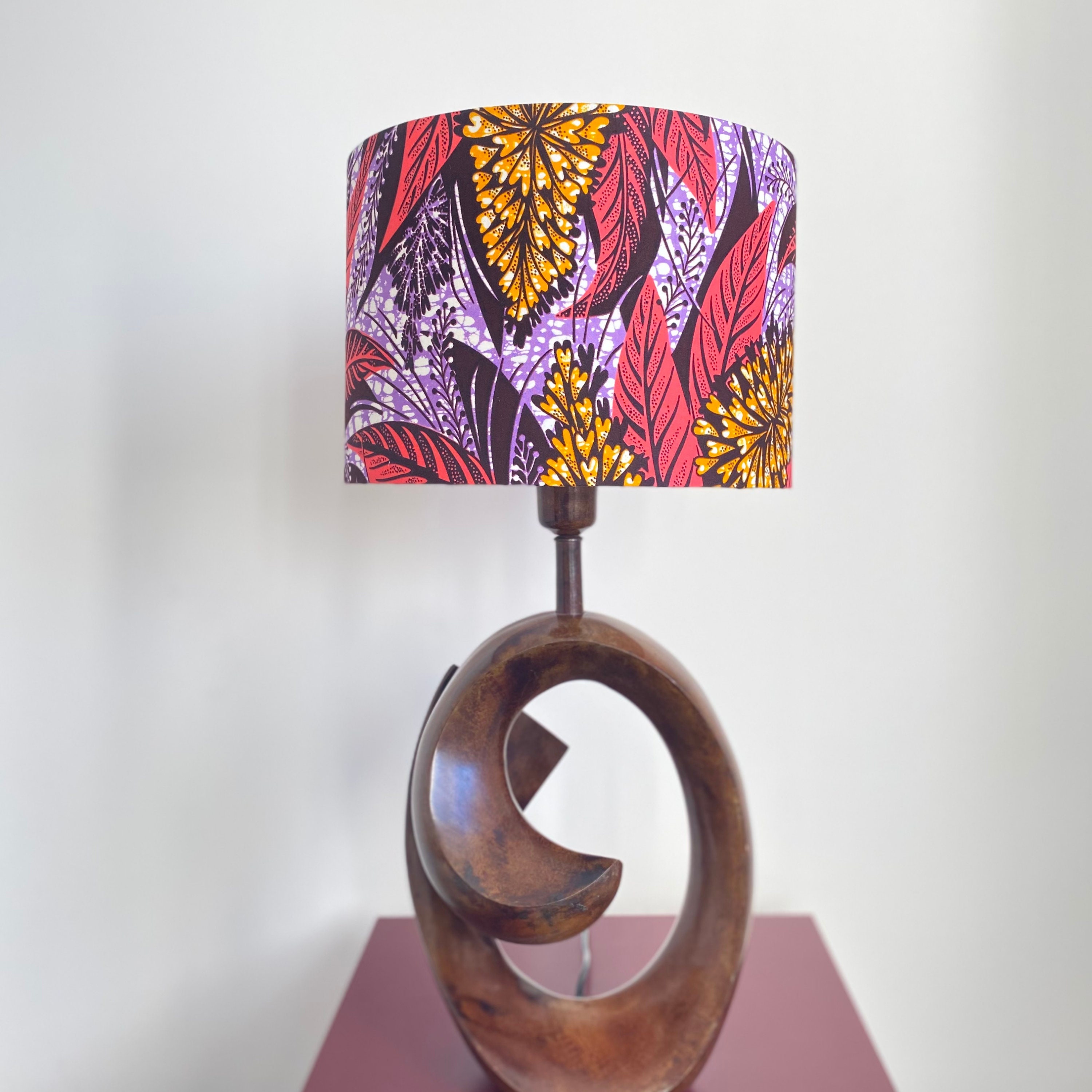 Lampshade Ankara African Print Table Lamp Pendant Etsy
