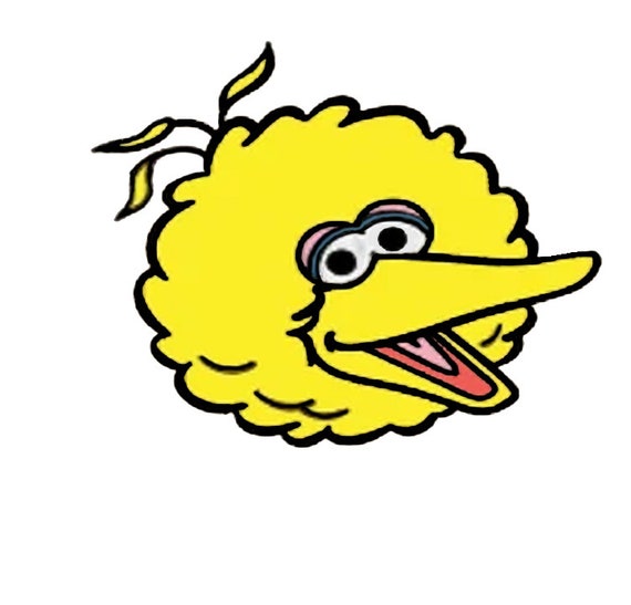 Big Bird SVG Quality Designs for Printing Svg Dxf Png Etsy