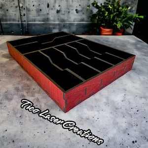 Organizator sztućców-sztućce organizator szuflady-6mm-SVG-Dxf-AI natychmiastowe pobieranie-.