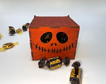 Silly Ghost Candy Box- Halloween Ghost! 3mm Digital File ... SVG-Dxf-Ai Immediate Download -Laser Cut File