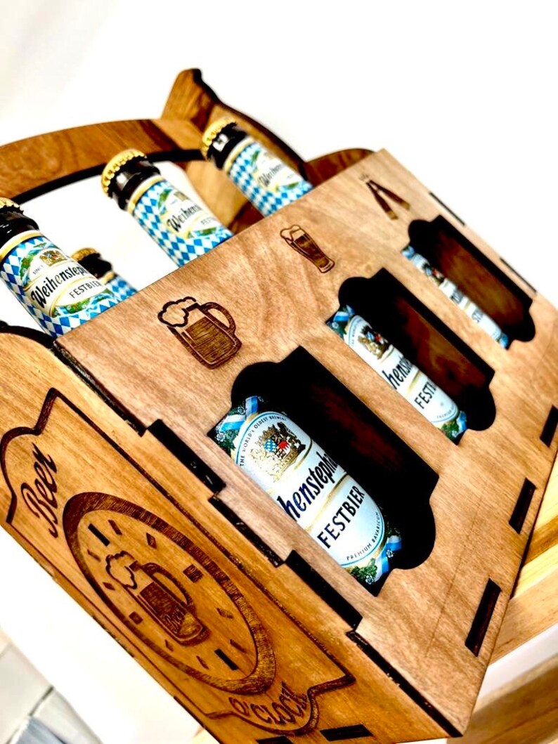 Beer Caddy Beer Carrier 6mm & 5mm Digital Files... Etsy