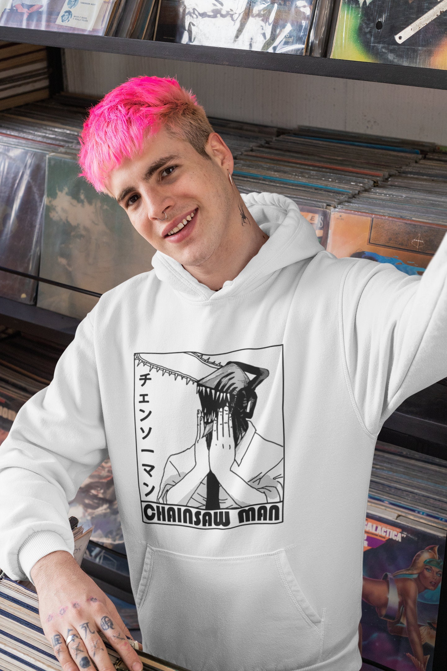 Chainsaw Man Anime Hoodie Anime Manga 