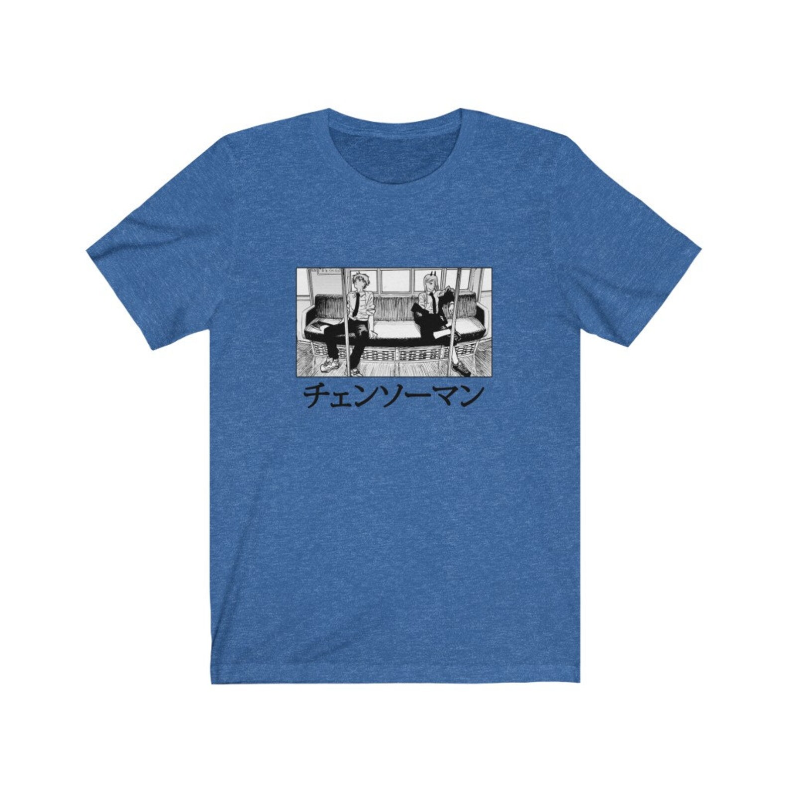 chainsaw man manga shirt