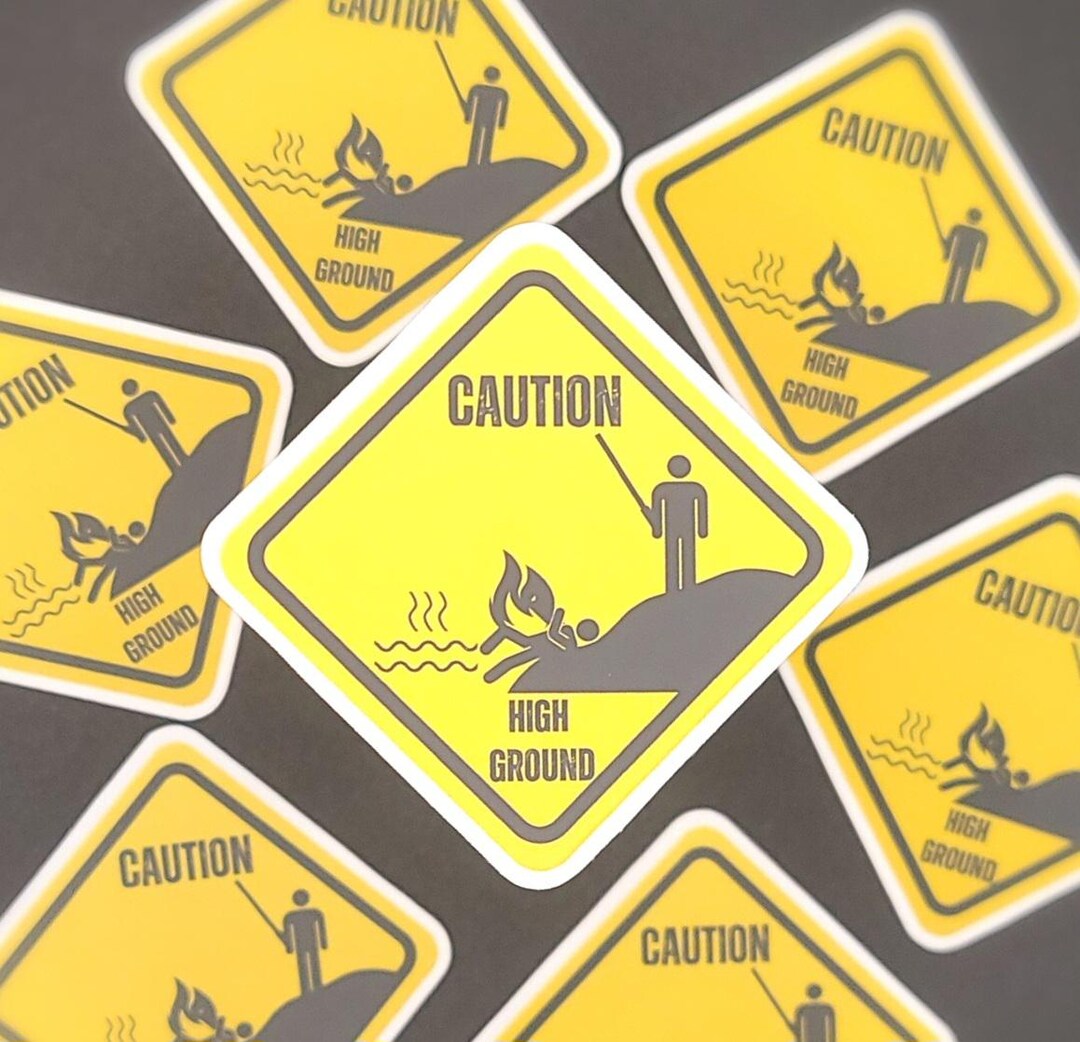 STICKER: High Ground Sticker | Star Wars-inspired | Vinyl Sticker - Etsy