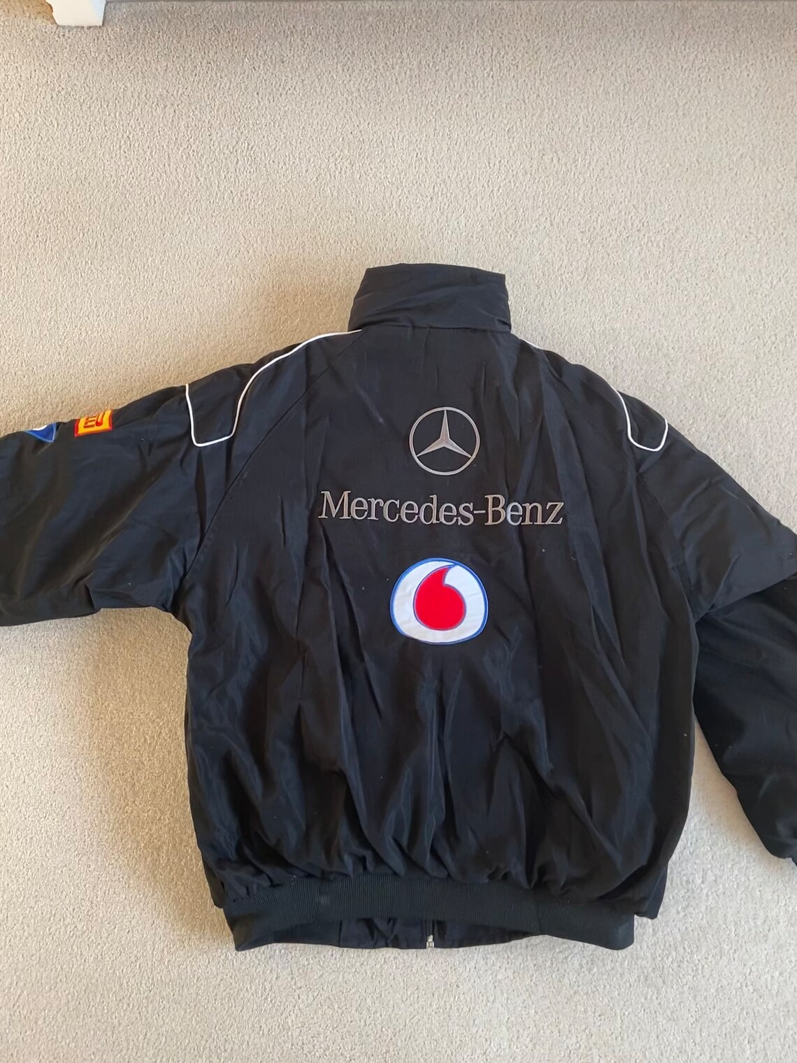 Rare Vintage Black Mercedes AMG F1 Racing/bomber Jacket Size - Etsy UK