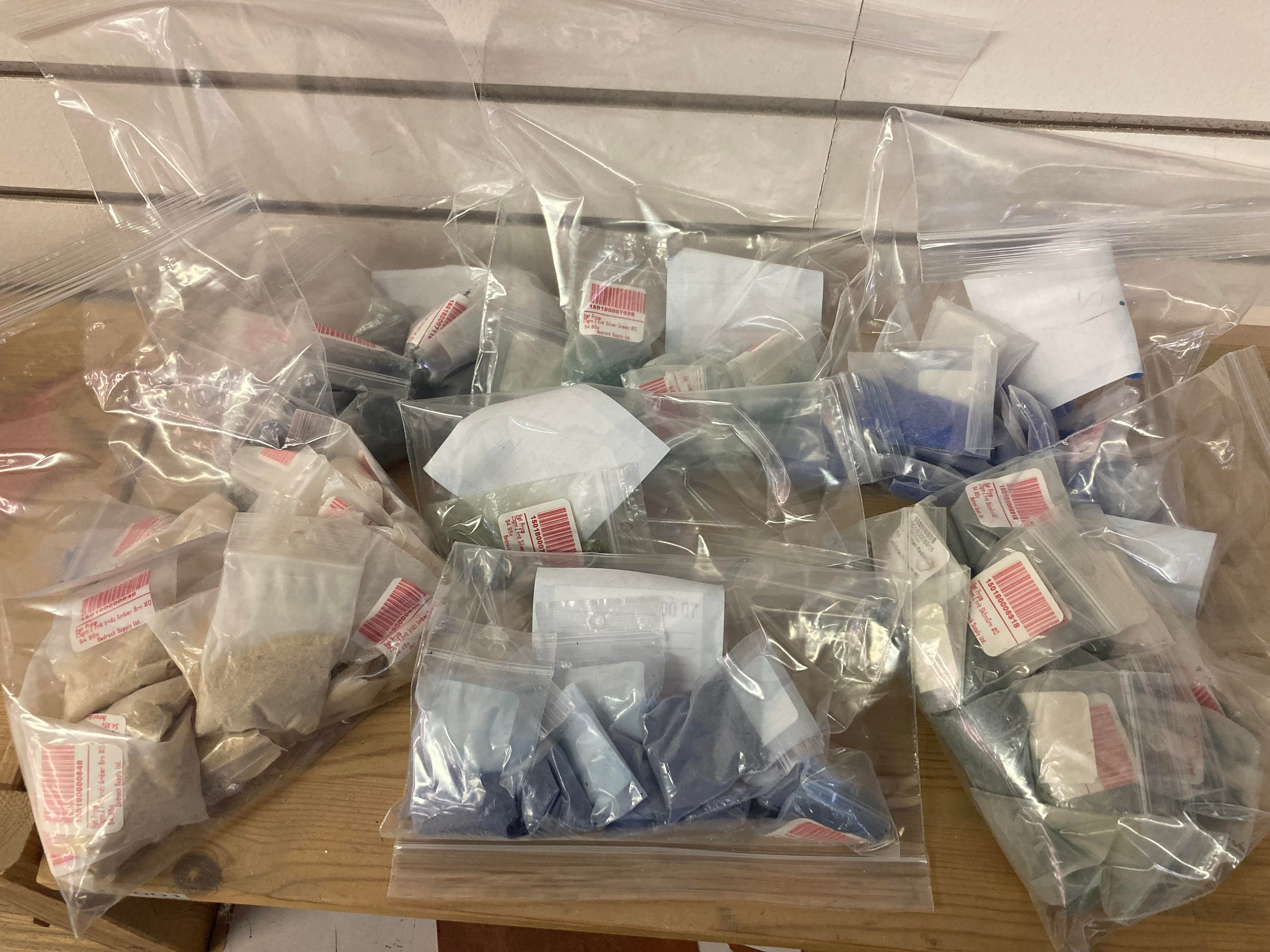 CLEARANCE 100bags Z Frit Zimmerman Assorted Bundle Olympic Colors