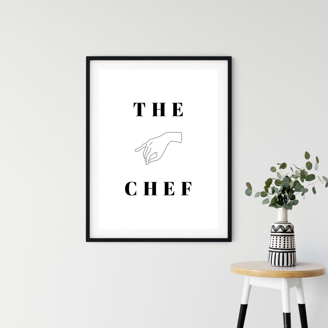 The Chef Kitchen Wall Art Kitchen Decor Countertop Prints | Etsy
