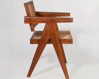 Pierre Jeanneret Handcrafted Armchair