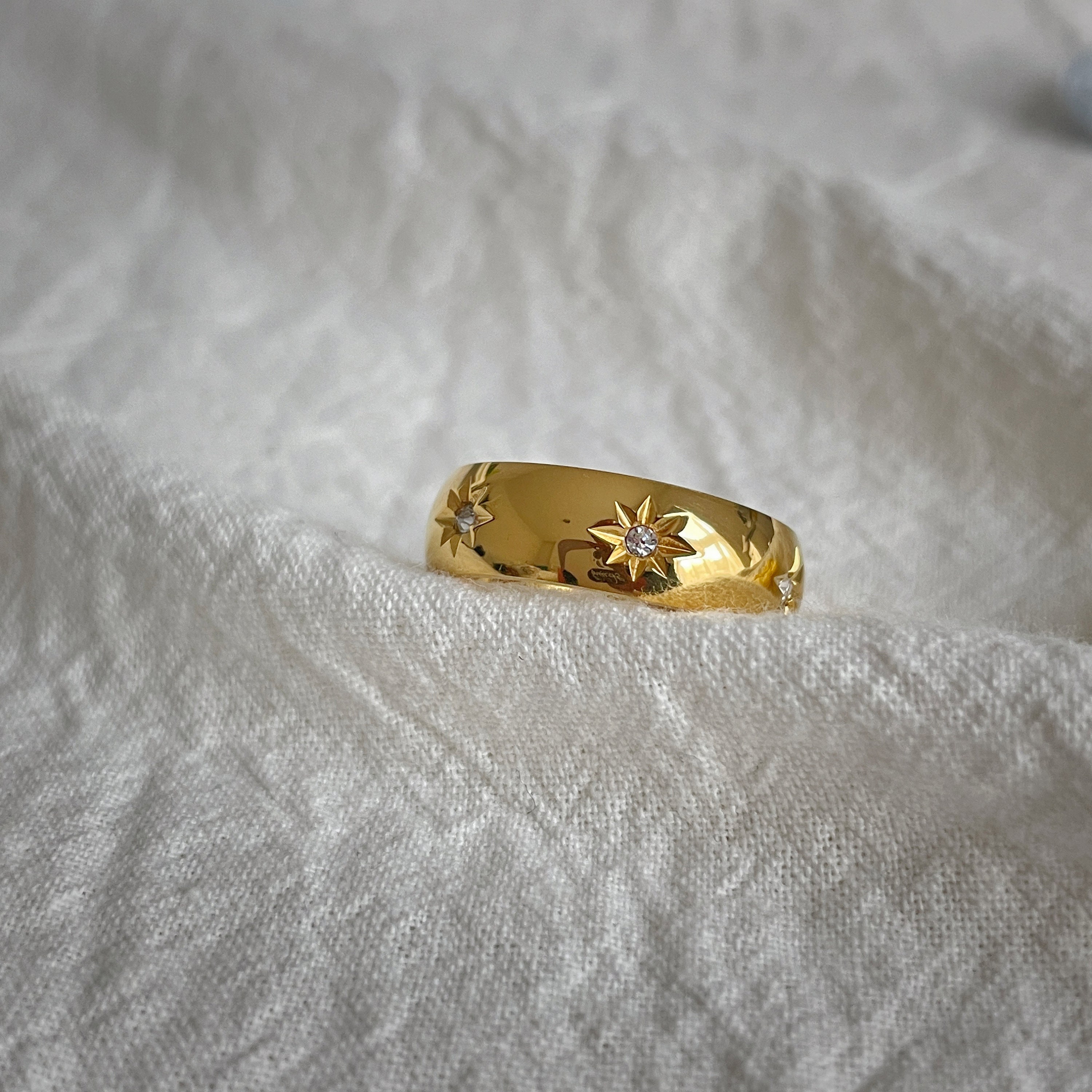 Pvd Gold Rings - Etsy
