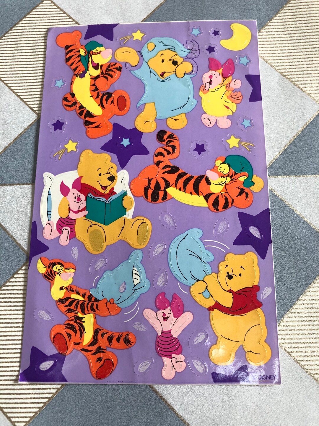 Vintage Sandylion Winnie the Pooh Decals Etsy