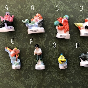 French beans - Miniature figurines Disney The Little Mermaid Little mermaid vintage