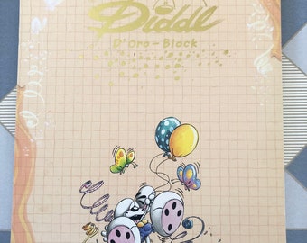 Vintage Médium single sheet of Diddl paper