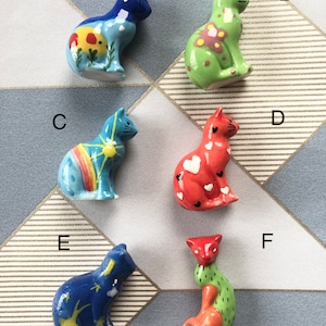 Fèves Peluche en porcelaine -lot de 2, 1 couronne des rois offerte