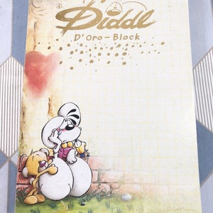 Vintage Little single sheet of Diddl paper