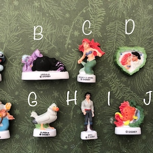 French beans - Miniature figurines Disney The Little Mermaid Little mermaid vintage