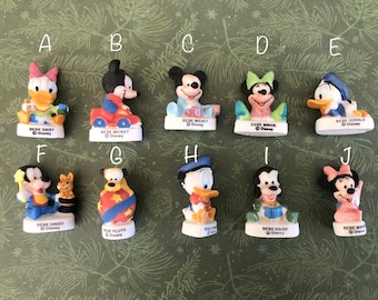 Francuskie fèves - Miniaturowe figurki Mickey & Co. vintage Disney kids