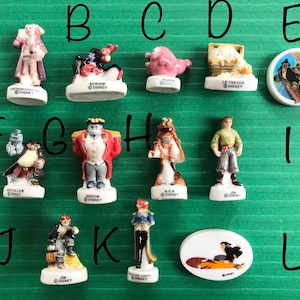 Fèves française - Miniatures figurines La planète aux trésors disney