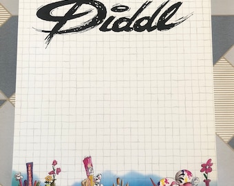Vintage Medium single sheet of Diddl paper