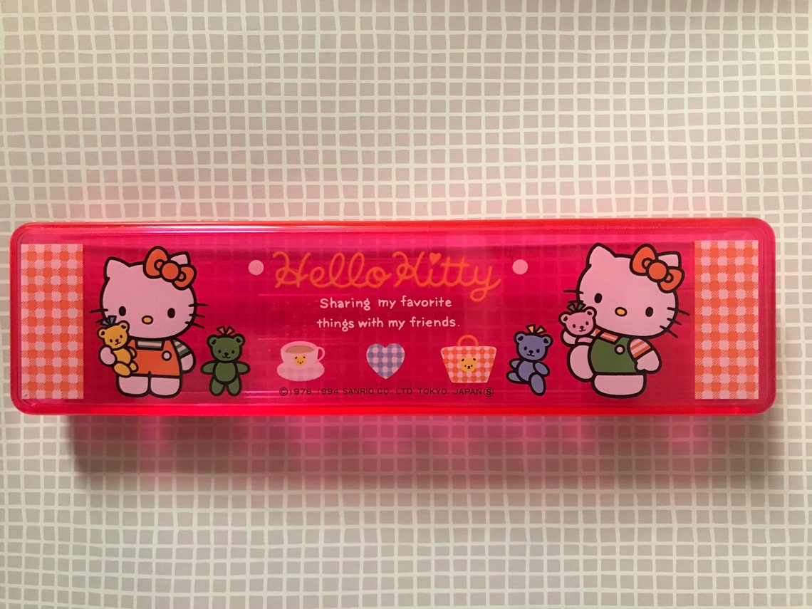 sanrio hello kitty pencil case