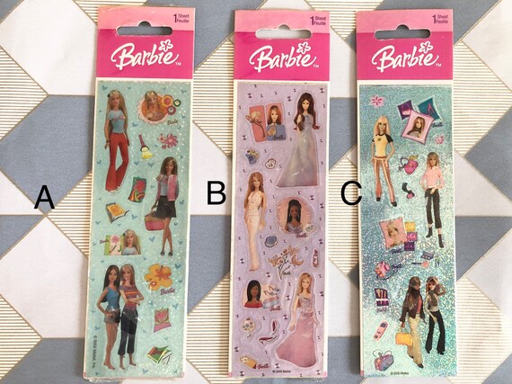 Vintage Sandylion Barbie Stickers