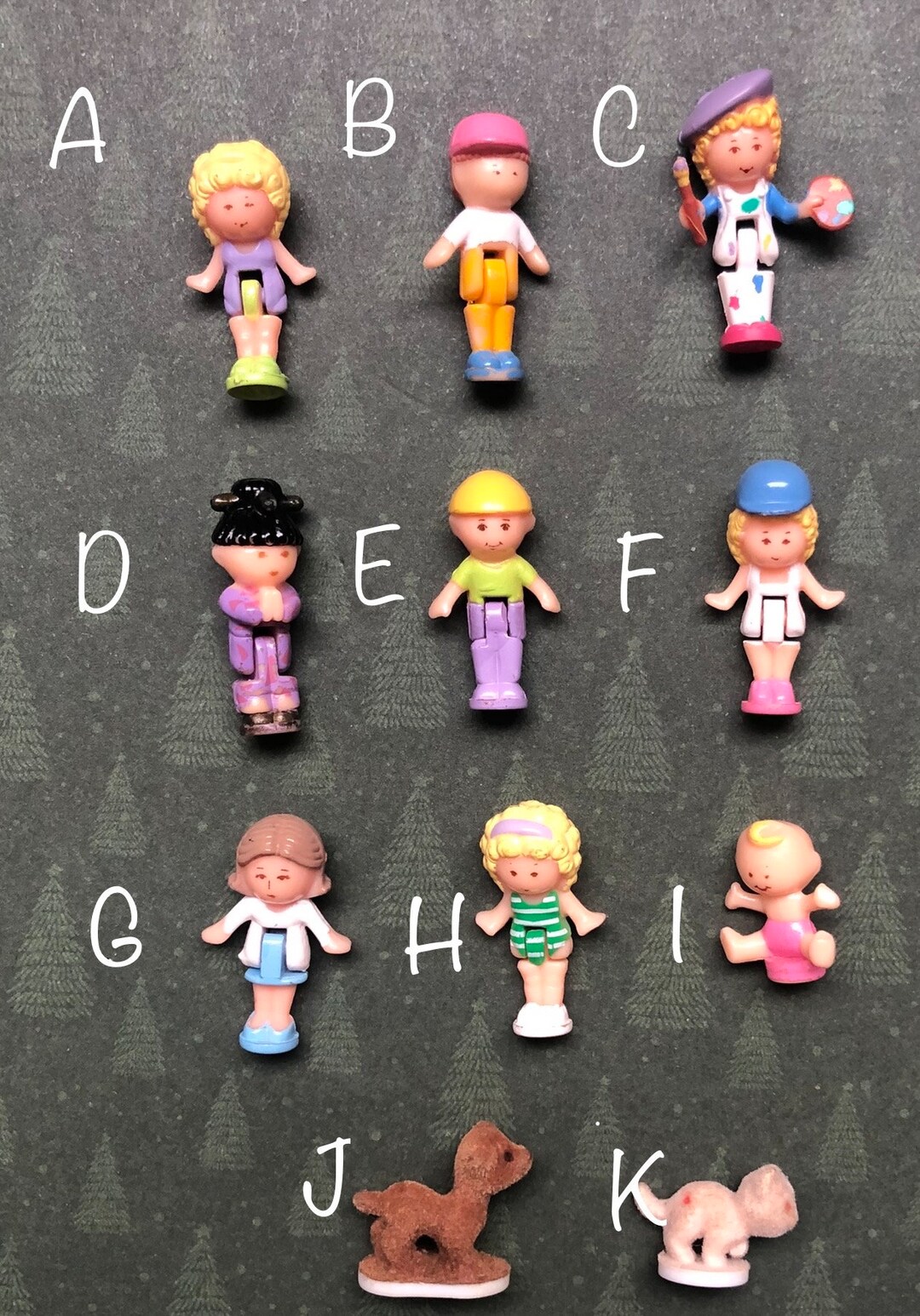 Vintage Figure Figurine Accessories Polly Pocket Bluebird Etsy