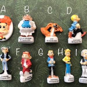 lot de figurines issues de la BD et autres
