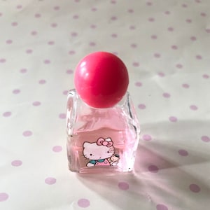 Vintage 90s Little Perfume Bottle Sanrio Hello Kitty 1993 Half