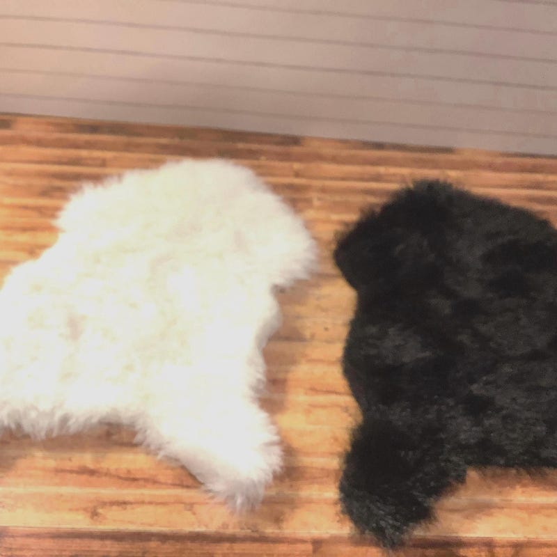 Two Fur Rug Dollhouse Fur Rugs - Etsy