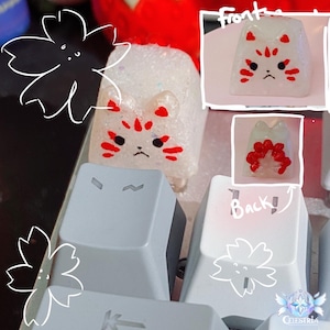 Kitsune Fox Artisan Keycap