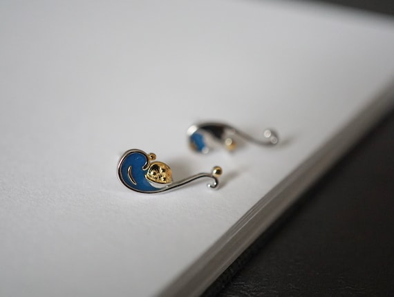 Van Gogh Stud Style Earrings