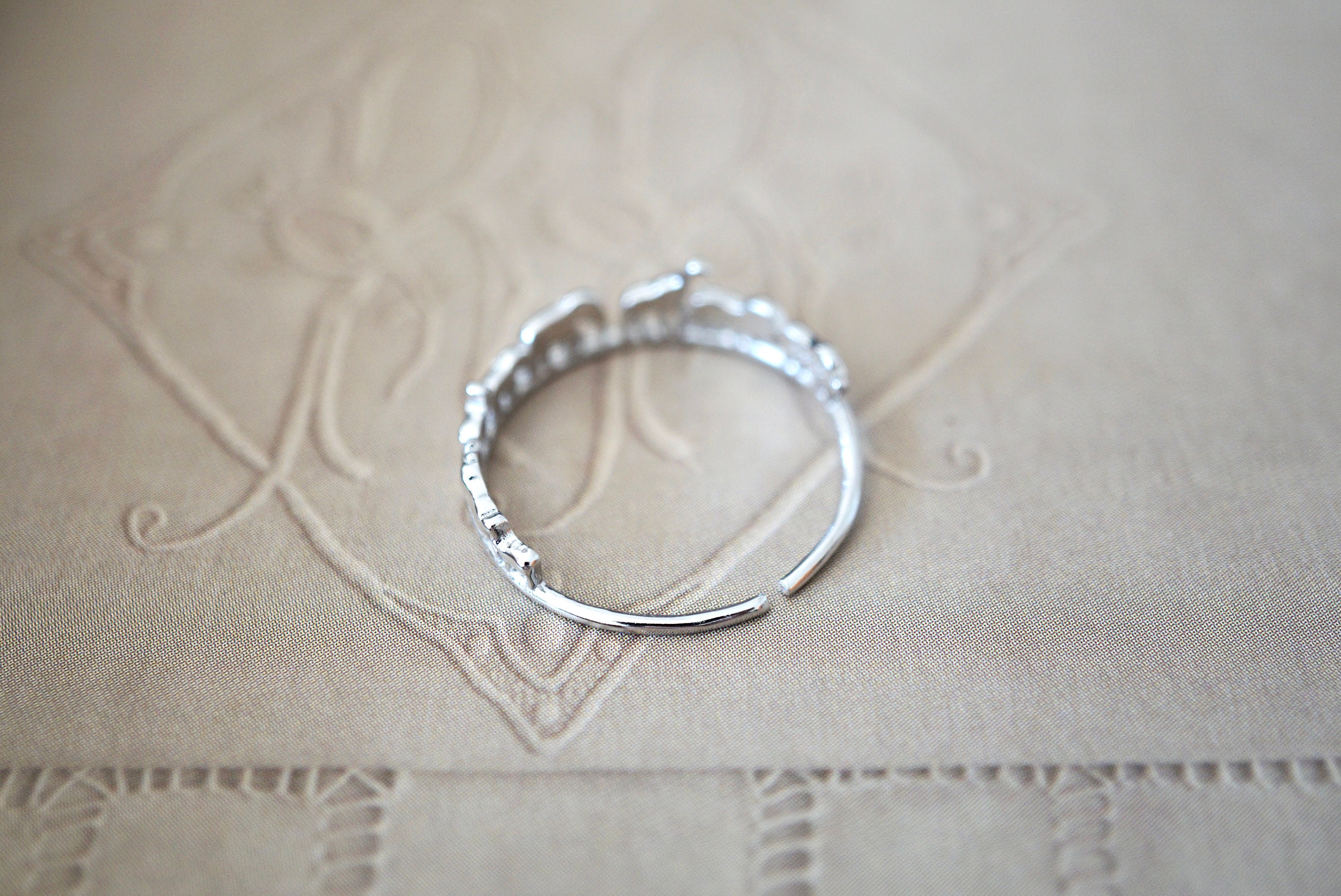 Sterling Silver Tiny Animals Ring Animal Ring Modern Minimal Etsy