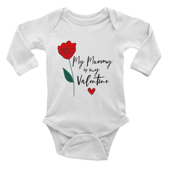 Valentine top baby grows