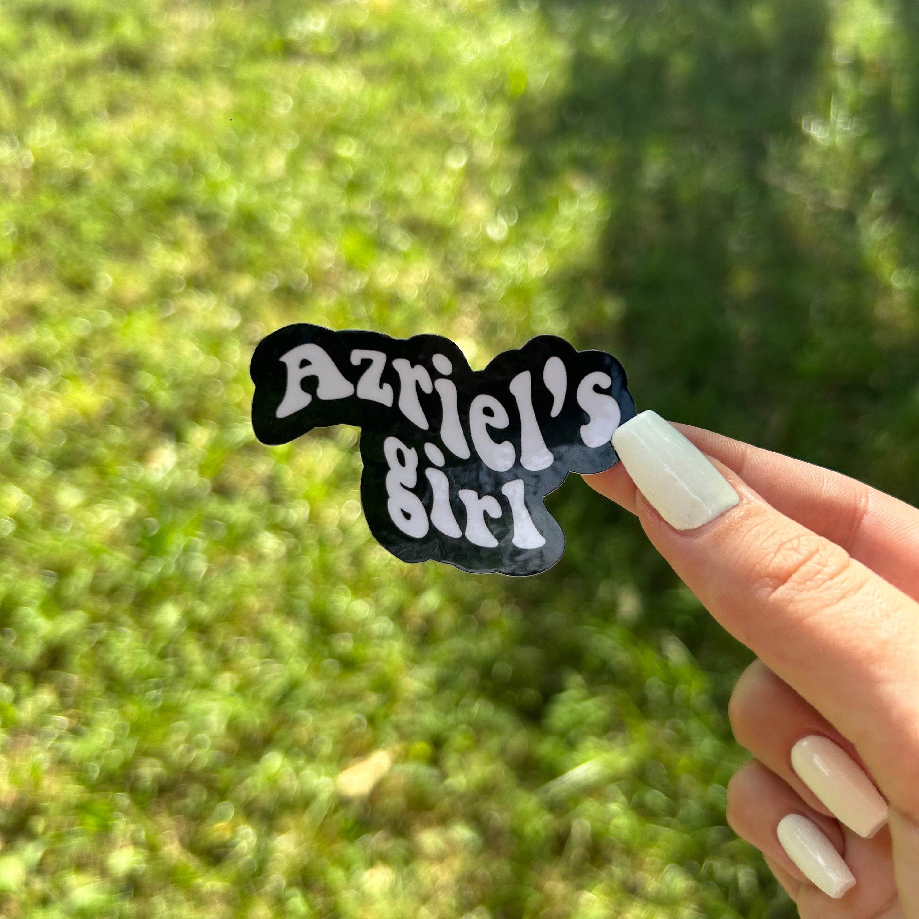 ACOTAR Sticker,azriel Sticker, Sarah J Mass,a Court of Thorns and Roses ...