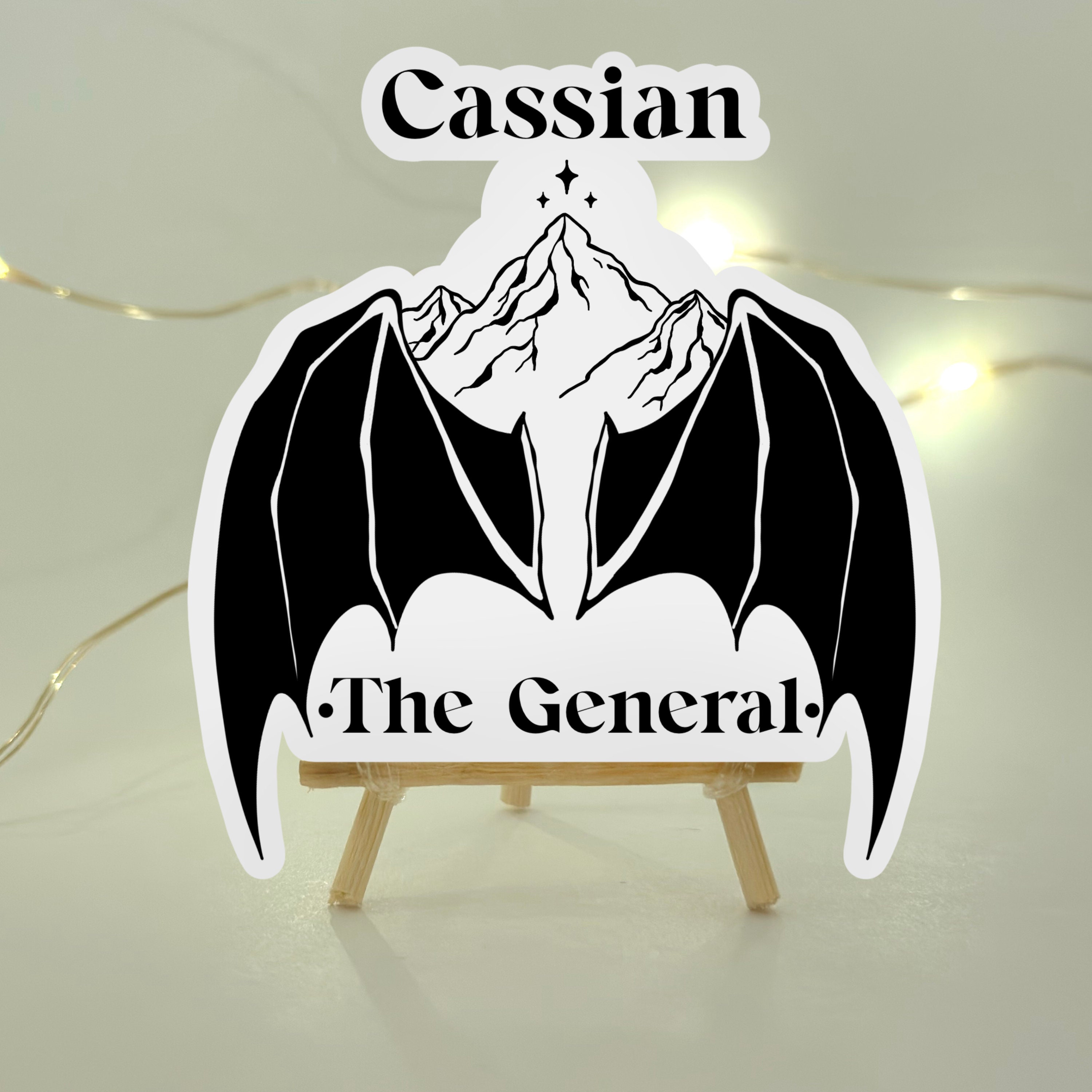 ACOTAR Sticker, Cassian Sticker, Sarah J Mass, A Court of Thorns and ...