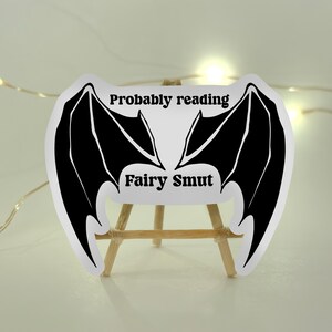 Adesivo ACOTAR, Probabilmente leggendo adesivo fata osceno, Sarah J Mass, Una corte di spine e rose, adesivo Bat Boys, Fantasia, Adesivo Kindle,