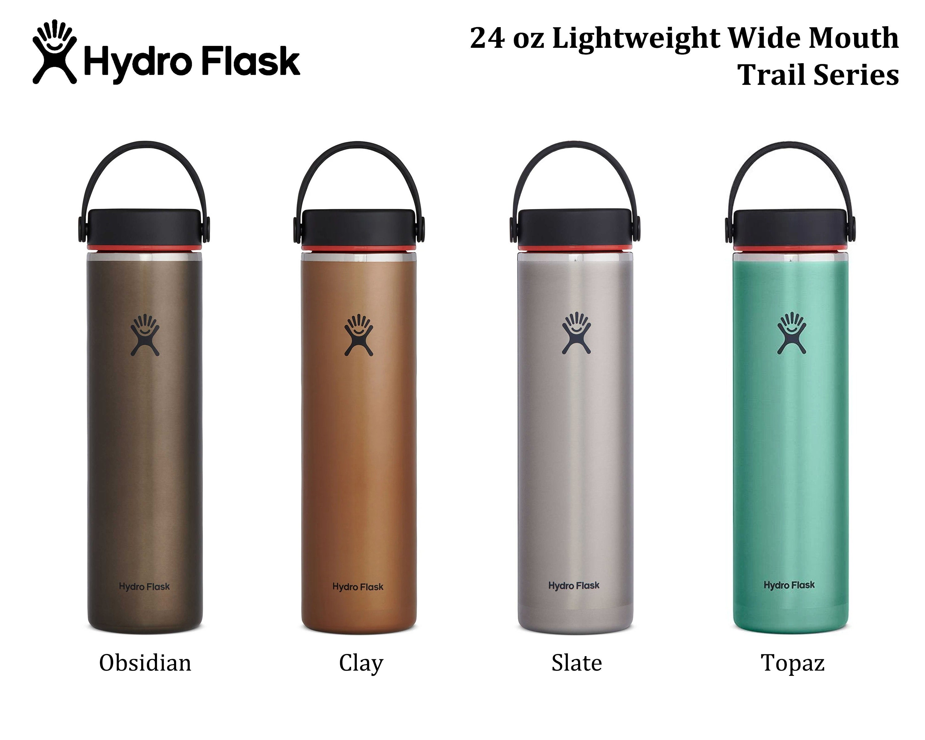 Personalized Hydro Flask 24oz Lightweight Wide Mouth Trail - Etsy