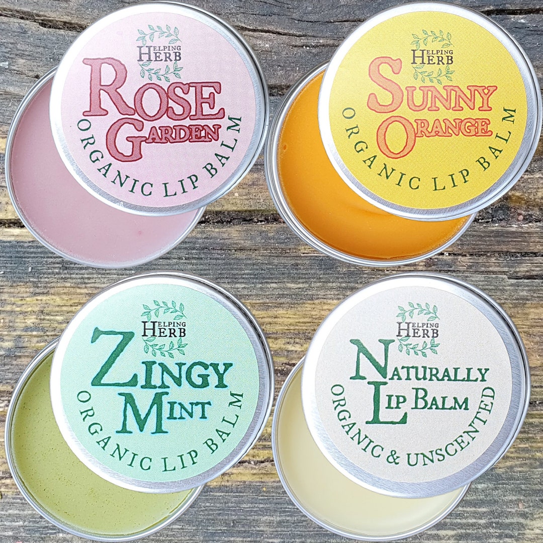 Eco Friendly Organic Lip Balm Jojoba Oil Zero Waste Etsy