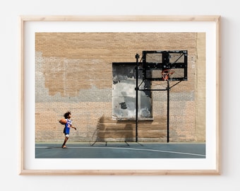 RECESS • Basketball, Knicks, Manhattan, New York | Fine Art Poster, Photo Print