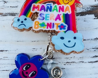 Mañana Será Bonito Badge Reel manana Será Bonito Heart Badge Reel