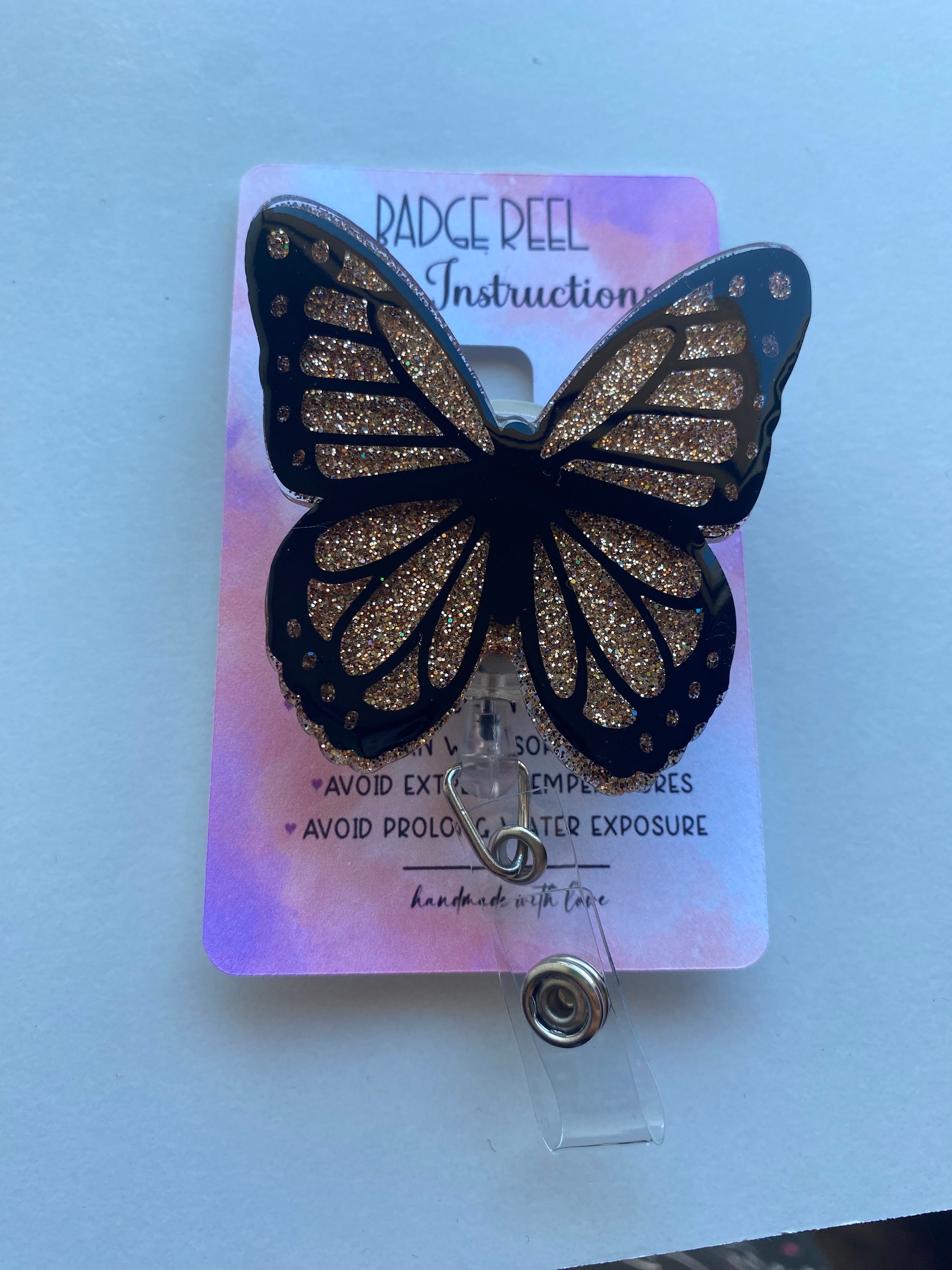 Butterfly Badge Reel 