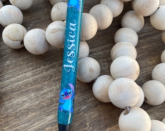glitter  pen ready to ship