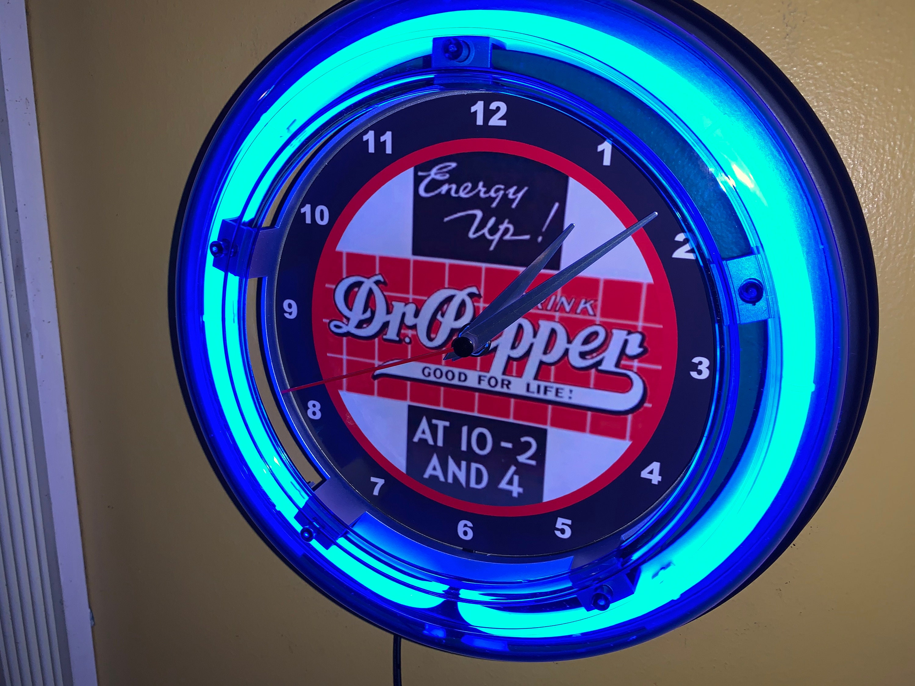 Dr Pepper Clock for sale Only 4 left at 60