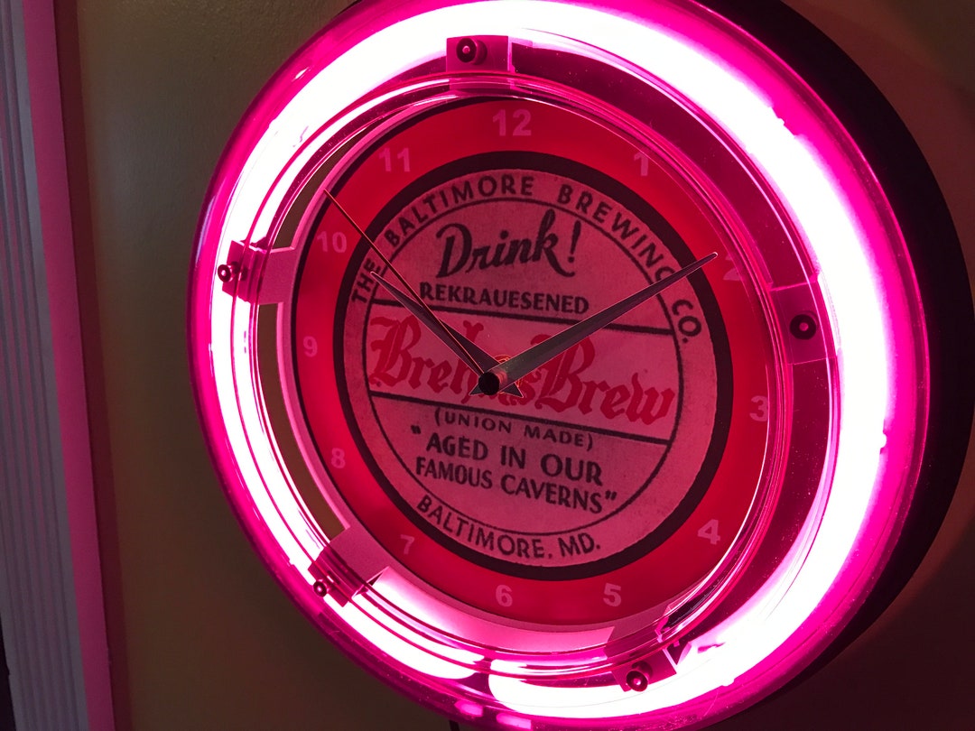 Brehm's Brew Baltimore Beer Bar Advertising Man Cave Etsy